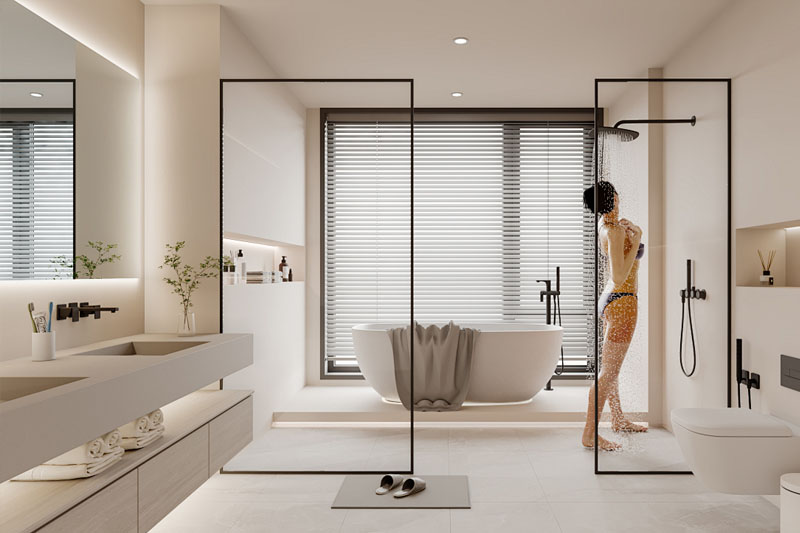 Overhead Showers များ၏ အားသာချက်များ