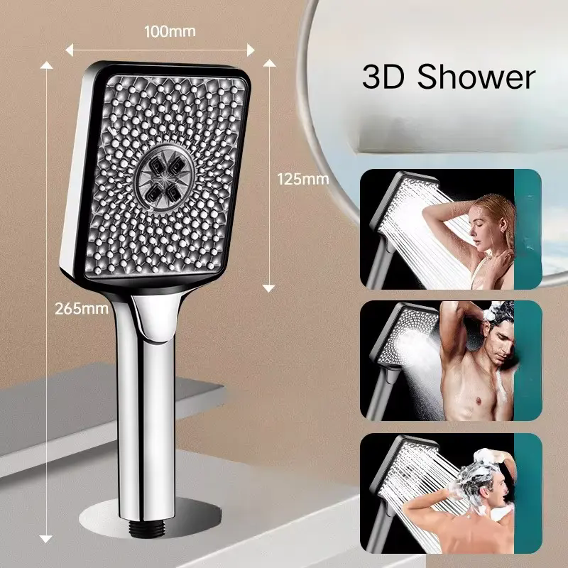 3D Hand Shower သည် ခေတ်မီရေချိုးခန်းအတွေ့အကြုံများကို မည်သို့တိုးတက်စေသနည်း။