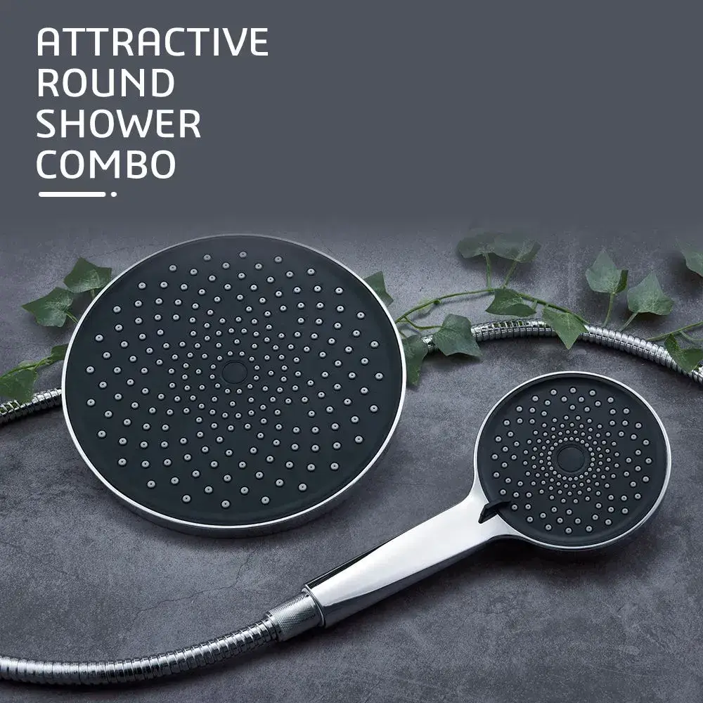 လုပ်ဆောင်ချက် ၅ ခုပါဝင်သည့် ABS Chromed Hand Shower