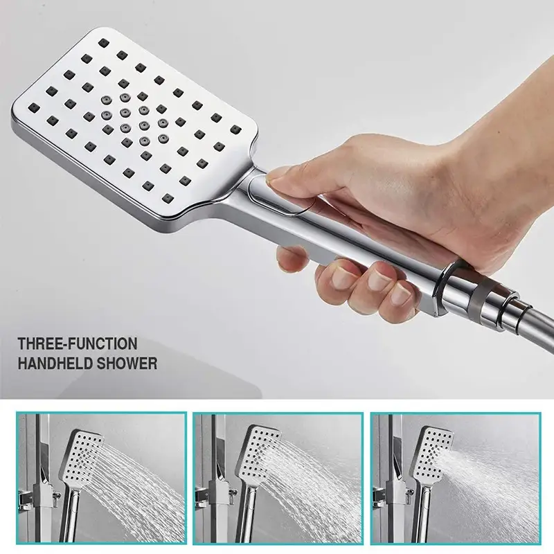 Economic High Pressure Hand Shower With Button ကို ရွေးချယ်ပါ။