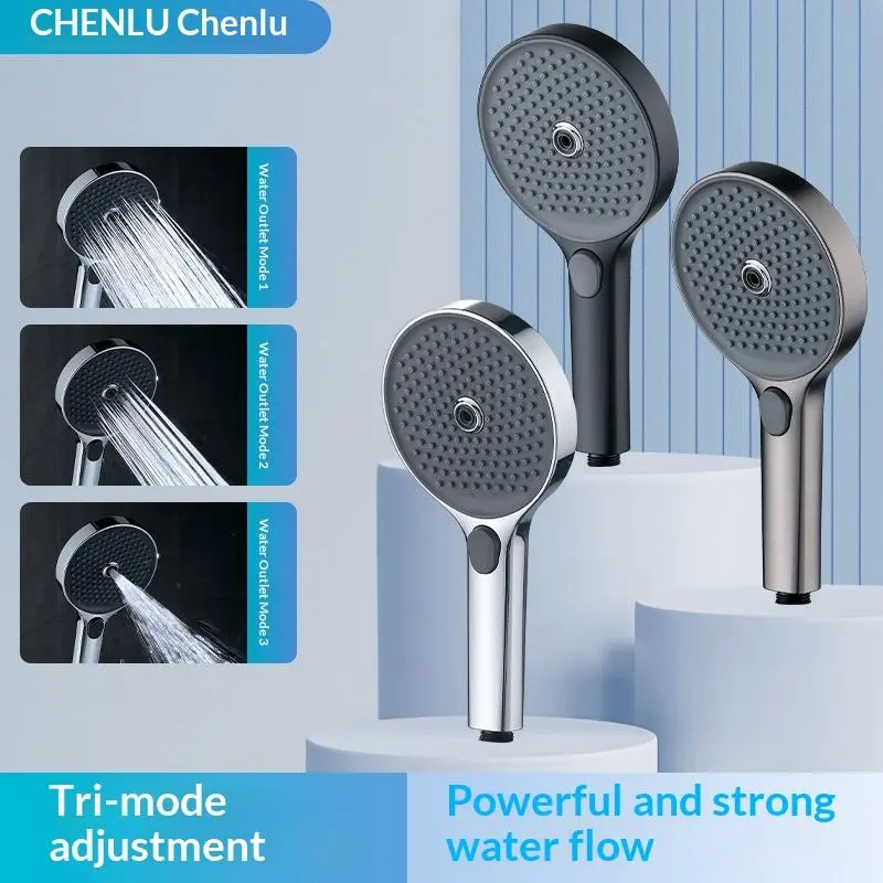 တစ်ချက်နှိပ်ပြီး Pause Push Button Anti-Clog Shower